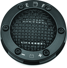 Kuryakyn Mesh LED Fuel & Battery Gauge Black