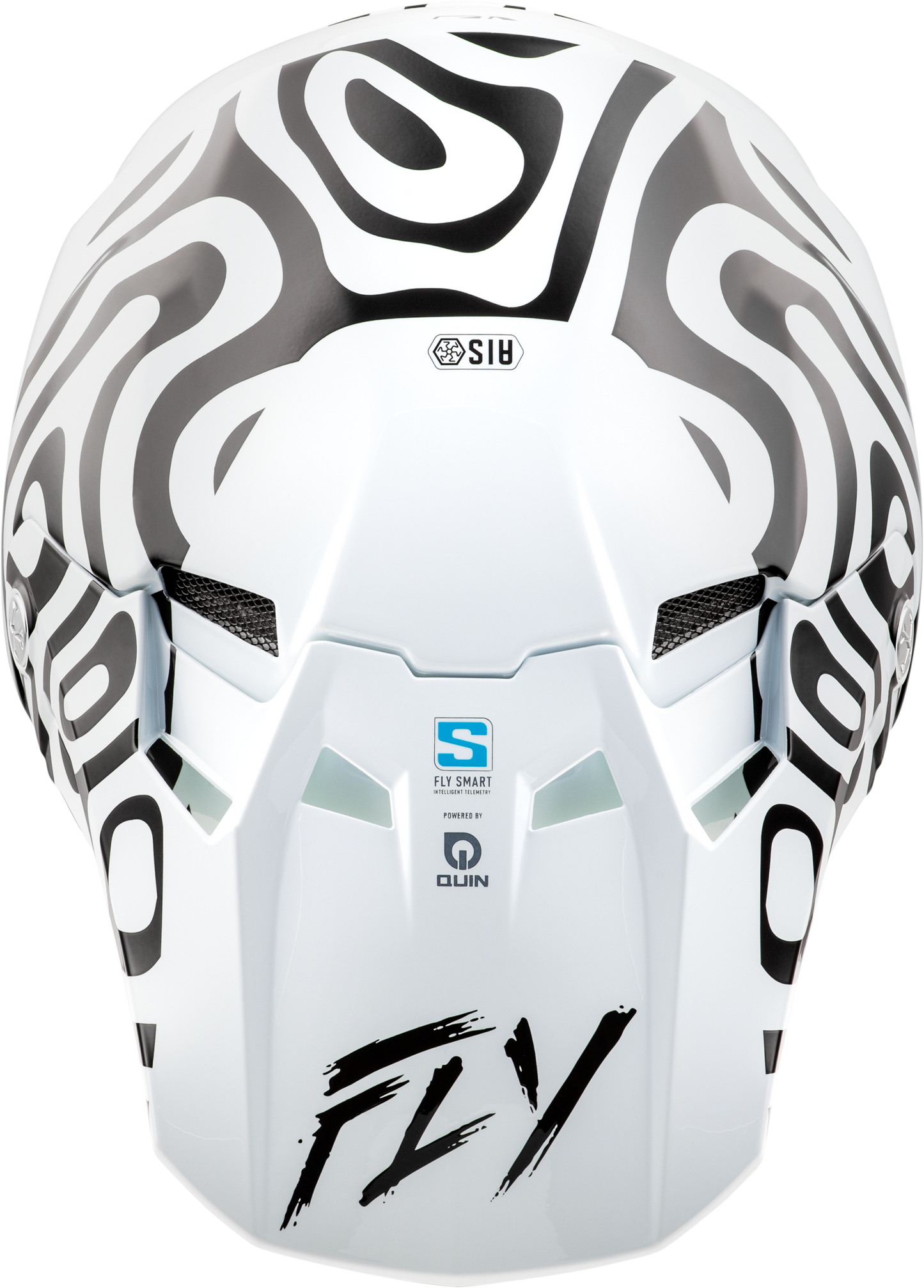 Formula S Carbon Abyss Helmet White/Black Sm