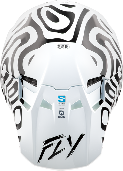 Formula S Carbon Abyss Helmet White/Black Lg