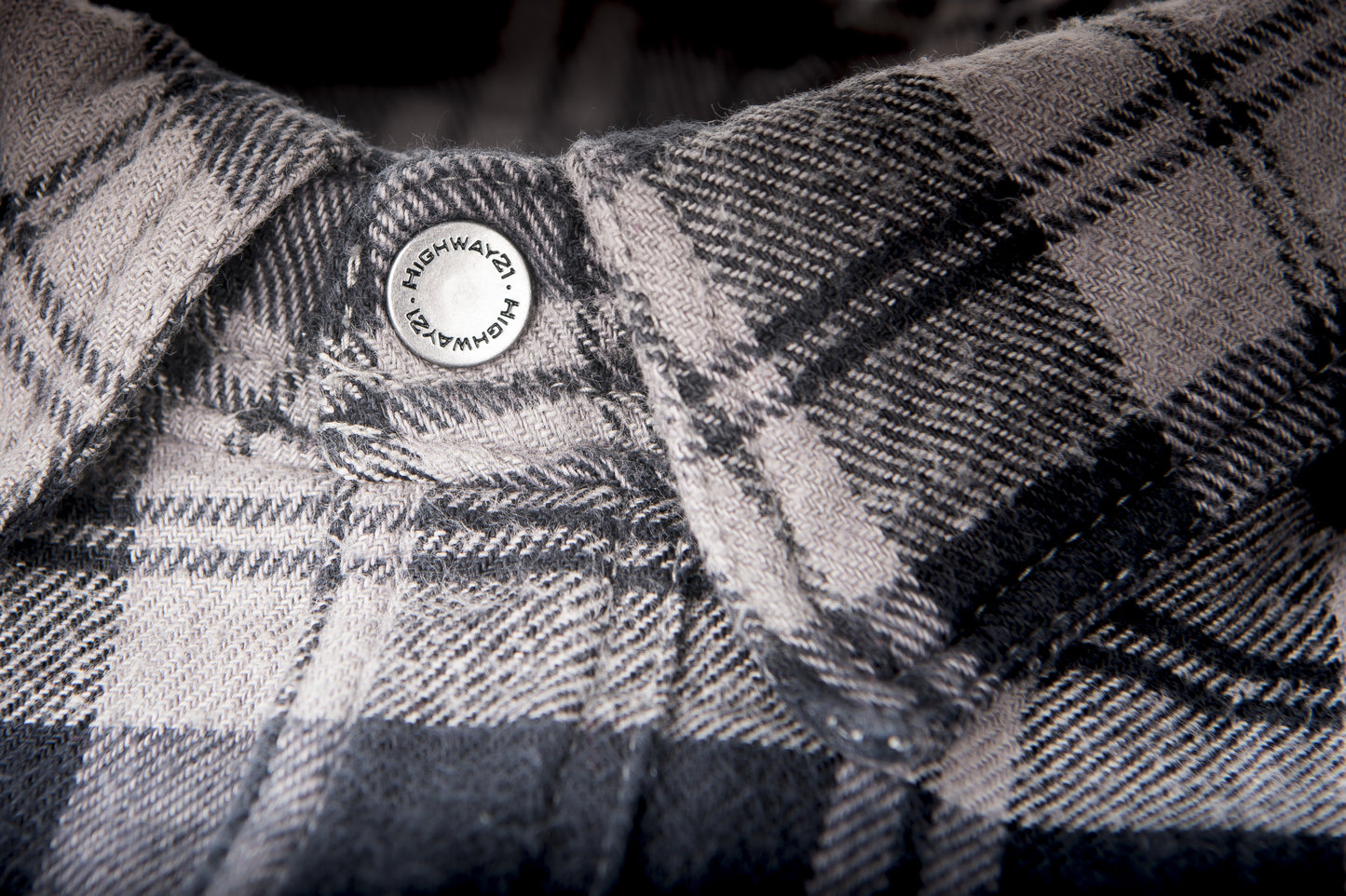 Marksman Flannel Black/Grey Lg