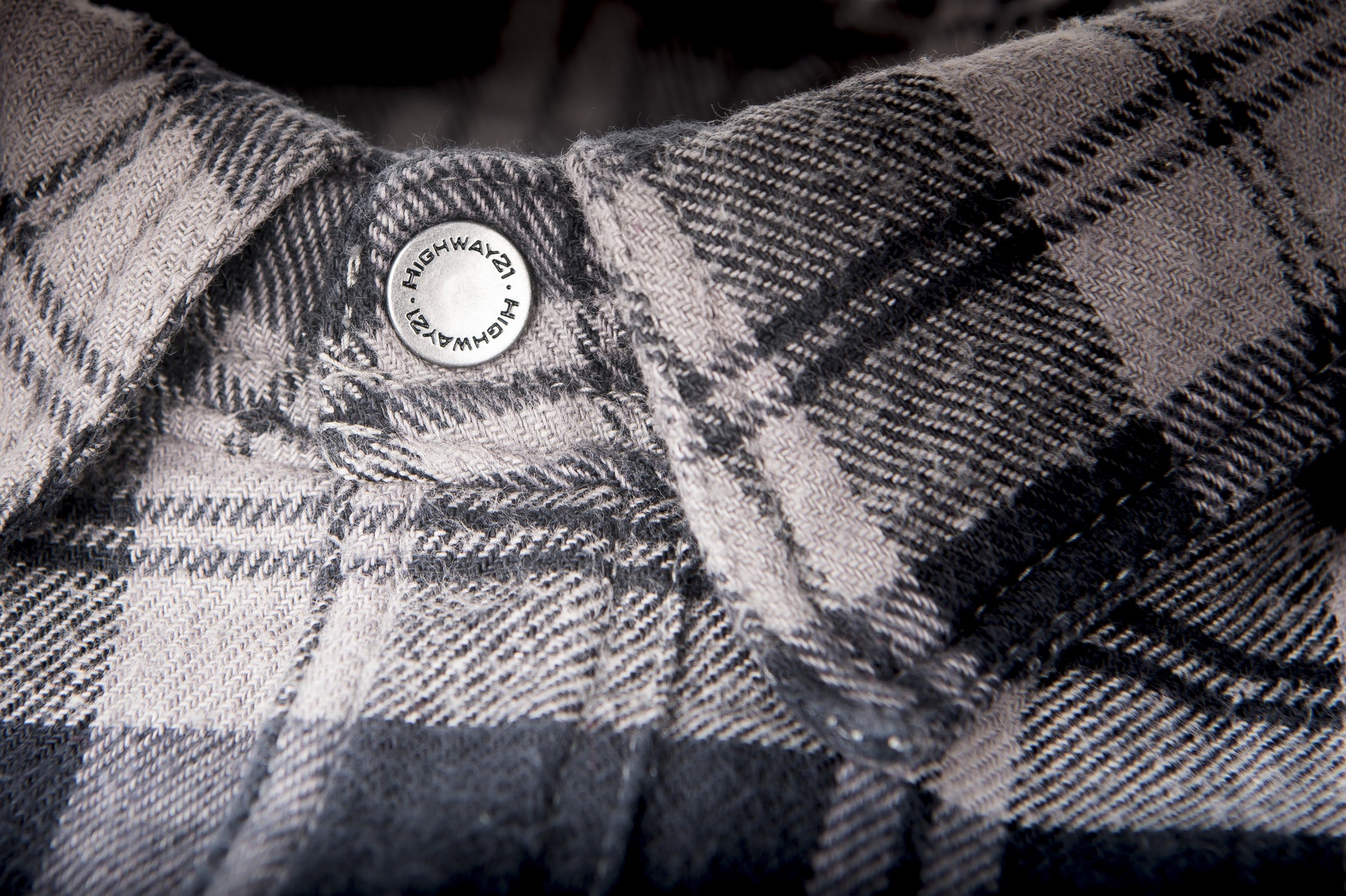 Marksman Flannel Black/Grey Lg