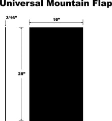 Mountain Snowflap Universal Black