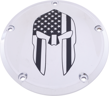 6   M8 Softail Derby Cover Spartan Chrome