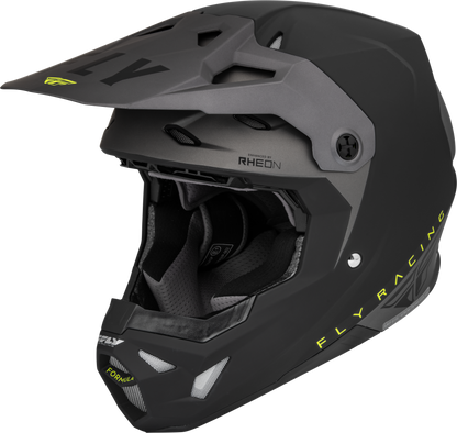 Formula Cp Slant Helmet Matte Black/Grey/Hi Vis Xl
