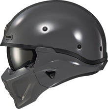 Covert X Open Face Helmet Cement Grey 2x