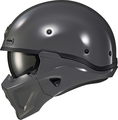 Covert X Open Face Helmet Cement Grey 2x