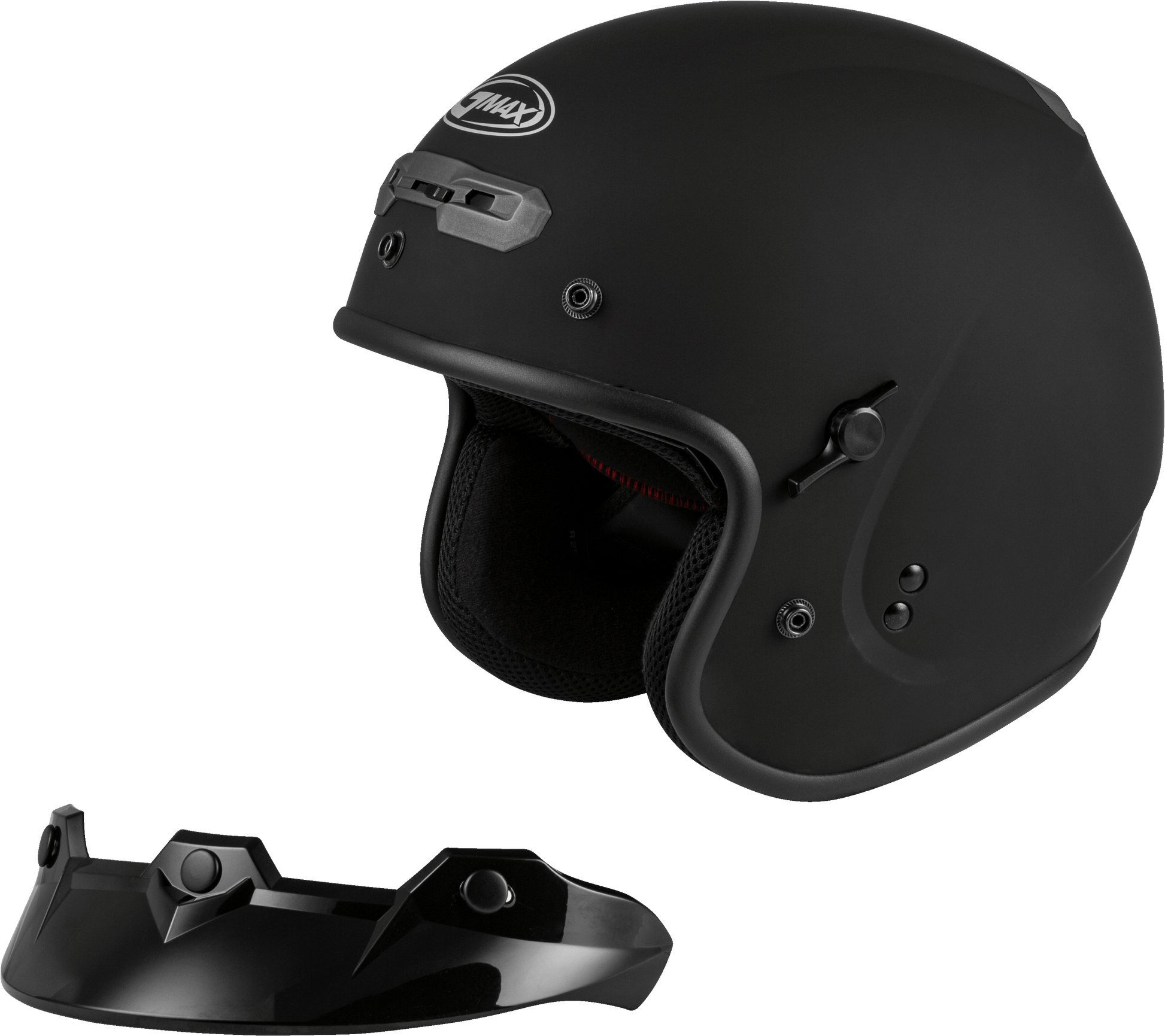 Gm 32 Open Face Helmet Matte Black 2x