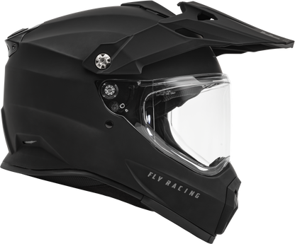 Trekker Solid Helmet Matte Black Sm