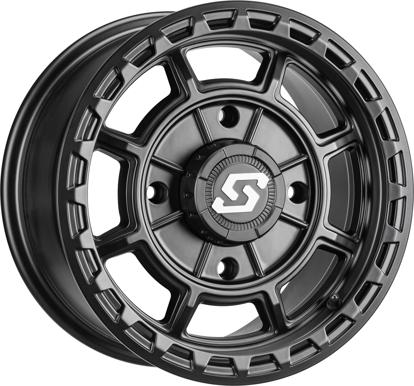 Rift Wheel 15x7 4/156 5+2 (+10mm) Black