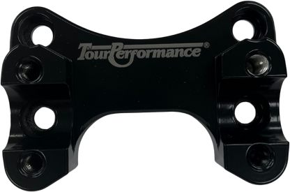 Handlebar Risers Tour Black Hon