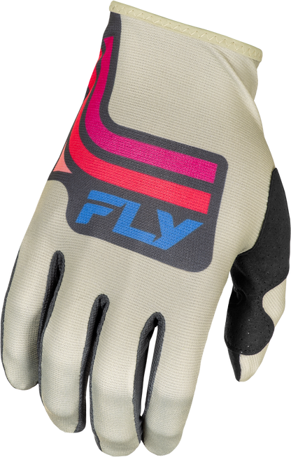 Lite Vice Gloves Light Grey/Pink/Coral Lg