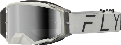 Zone Pro Goggle Grey W/ Grey Mirror/Smoke Lens