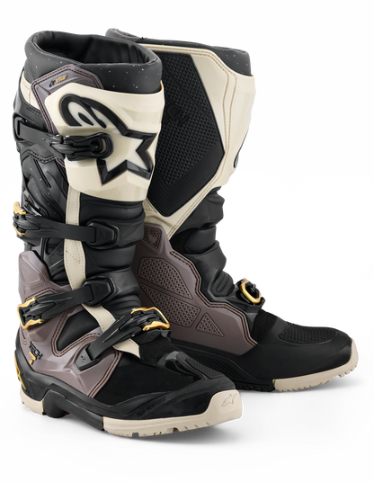 Tech 7 Enduro Drystar Black/Dark Gry/Gold 10