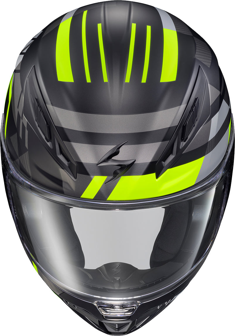 Exo R430 Full Face Helmet Paradox Hi Viz Xl
