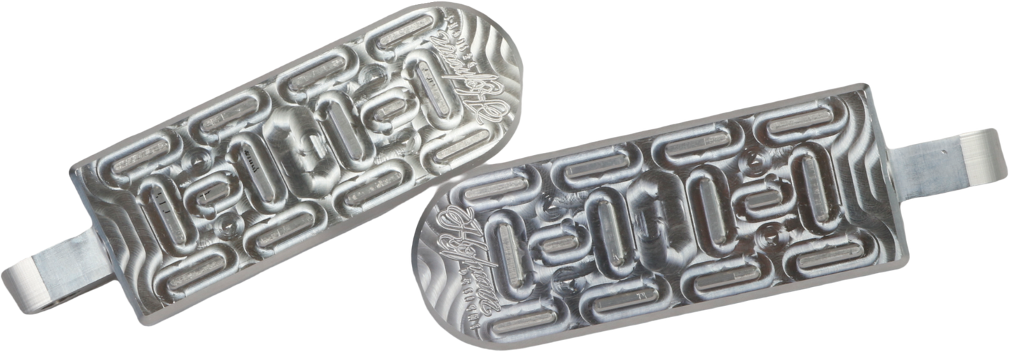 H/D Billet Foot Pegs Raw