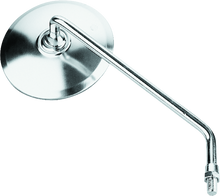 BikeMaster Round Mirror 10mm Left - Stainless