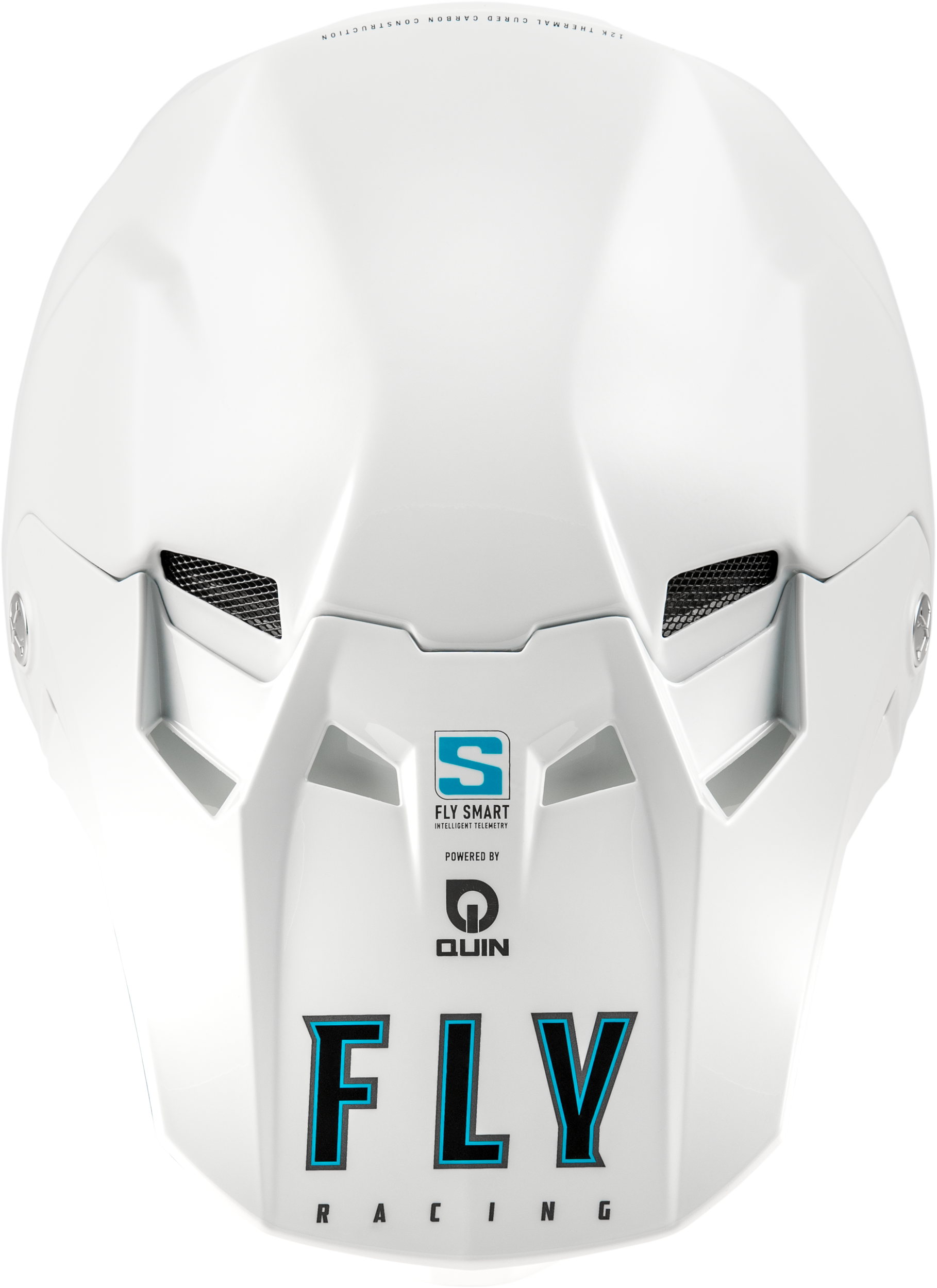 Formula S Carbon Solid Helmet White 2x