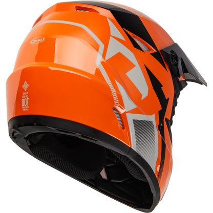 Mx 46 Compound Helmet Orange/Black/Grey 2x