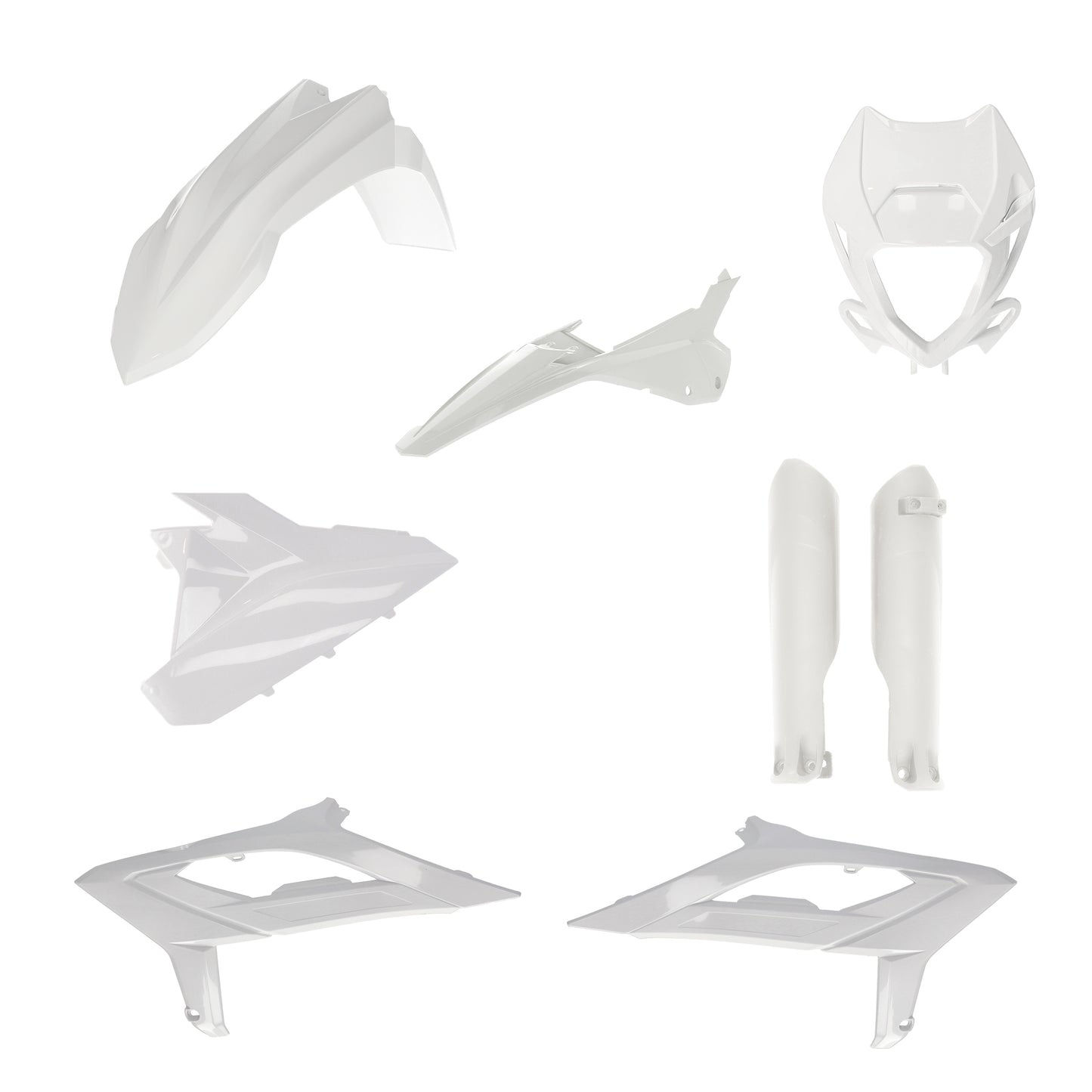 Full Plastic Kit Beta White