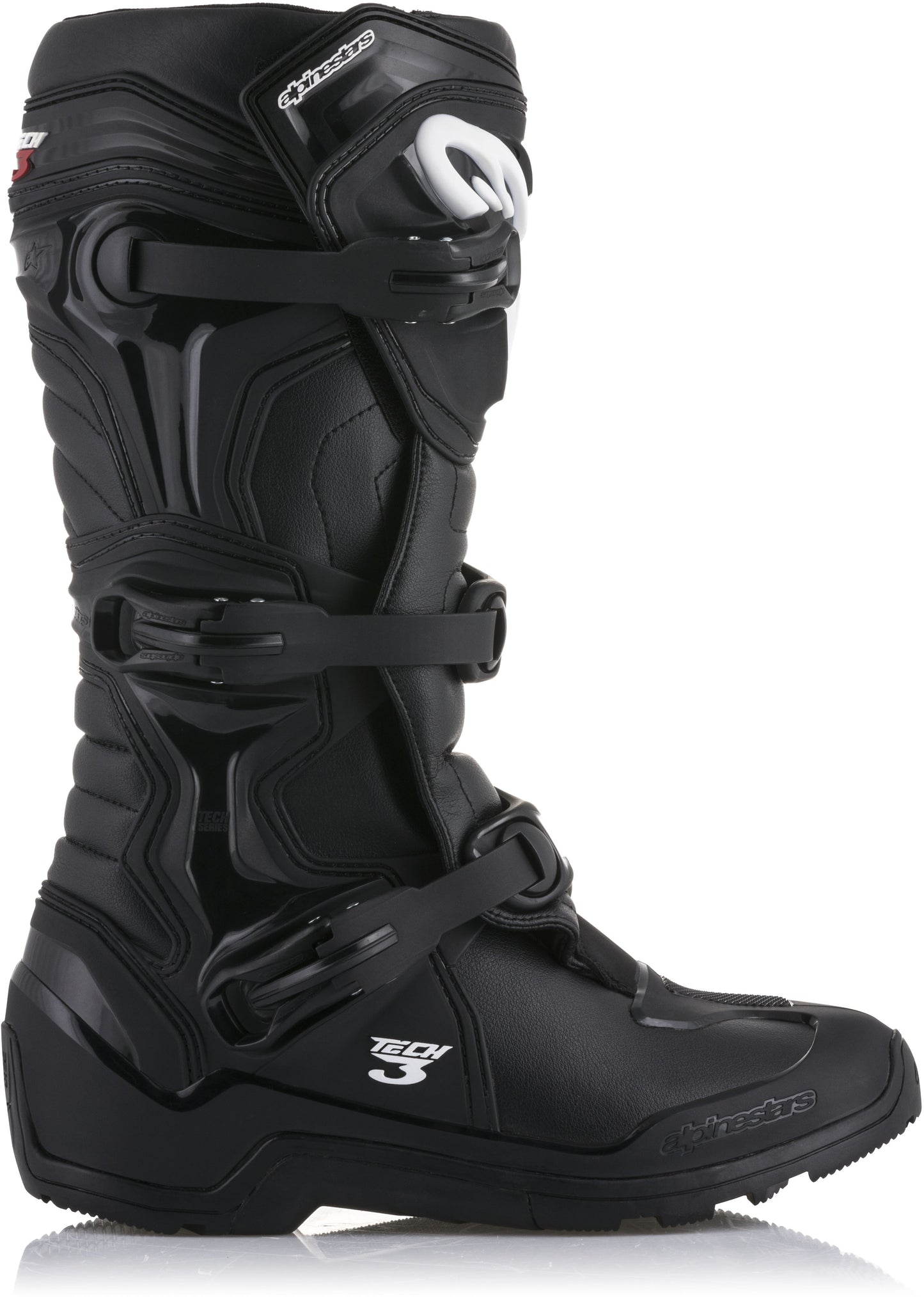 Tech 3 Enduro Boots Black Sz 08