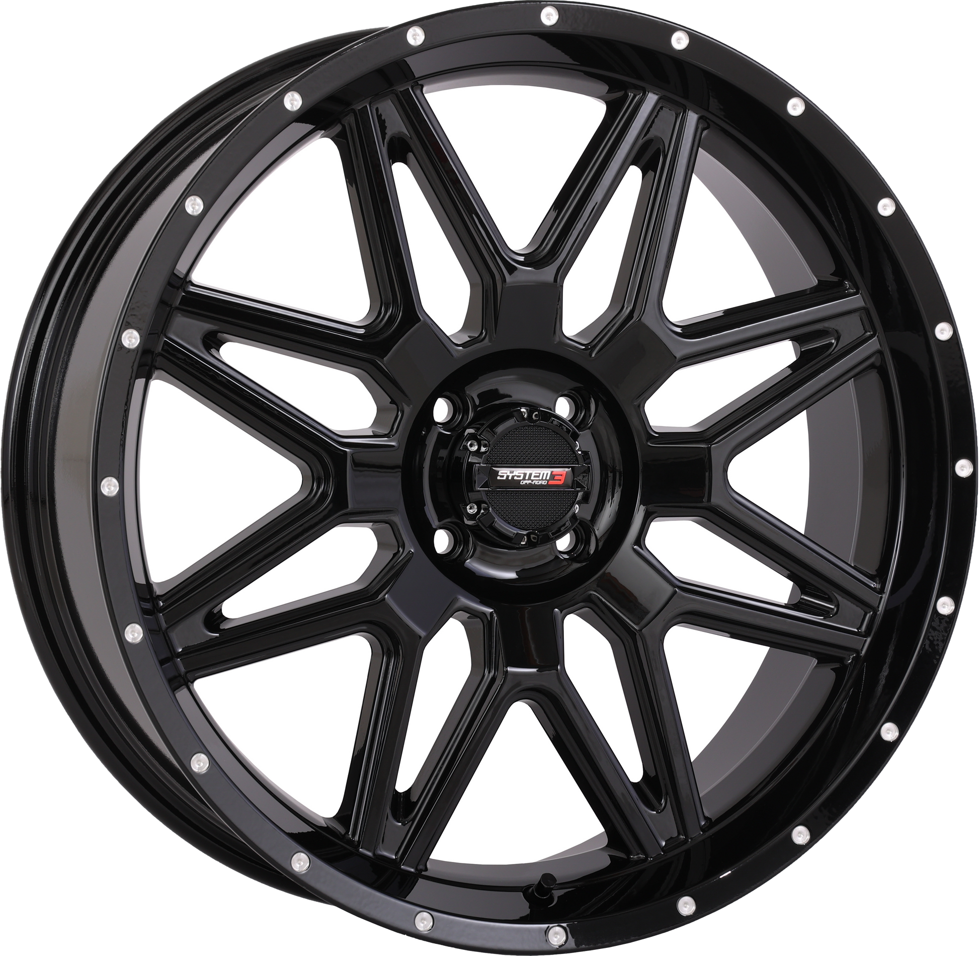 St7 Wheel 20x7 4+3 (+10mm) 4/110 Gloss Black