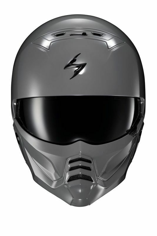 Covert 2 Open Face Helmet Cement Grey Xl