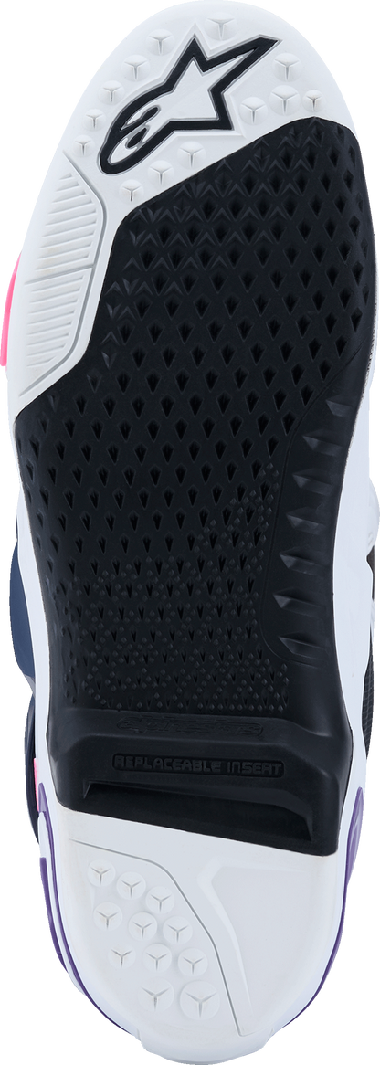 Tech 10 Wht/Violet/Nvy Bl/Pnk Fl 13