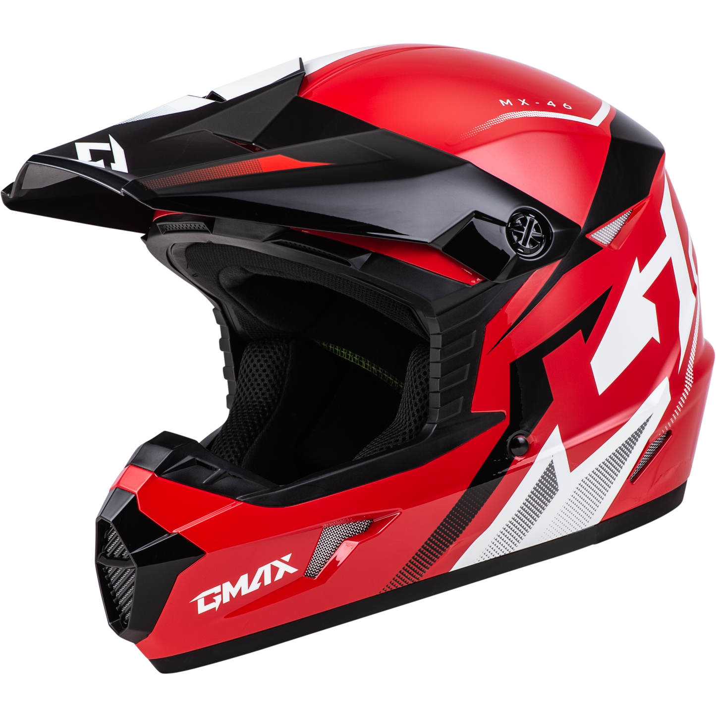 Mx 46 Compound Helmet Red/Black/White Xs
