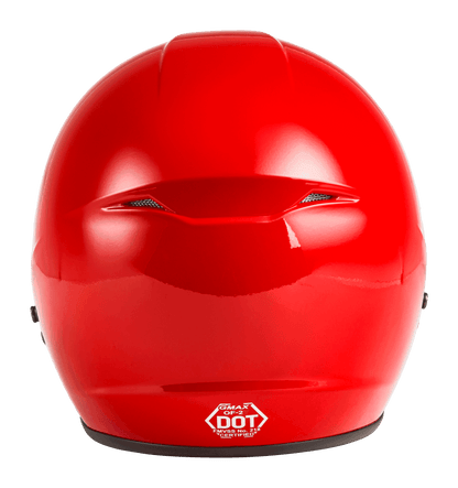 Of 2 Open Face Helmet Red 2x