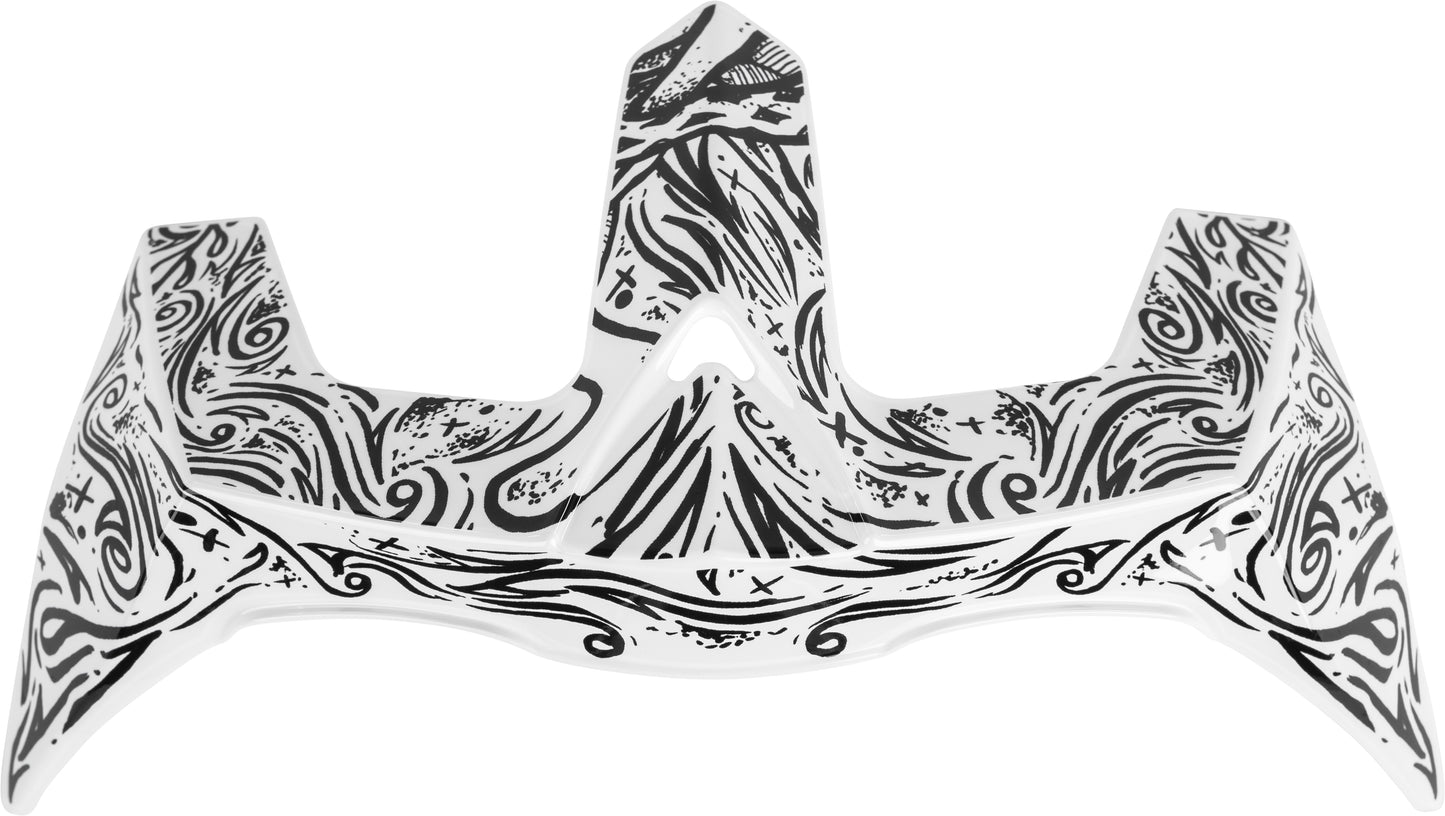 Revolt Rear Spoiler Ink & Needle White