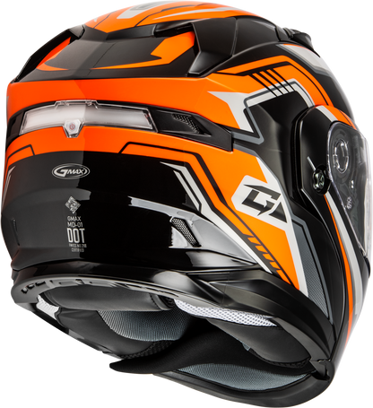 Md 01s Transistor Snow Helmet Orange/Black Md