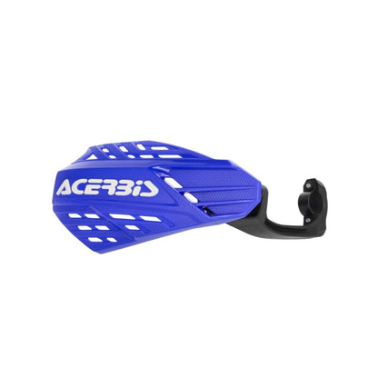 Acerbis Linear Vented Handguard - Blue/White