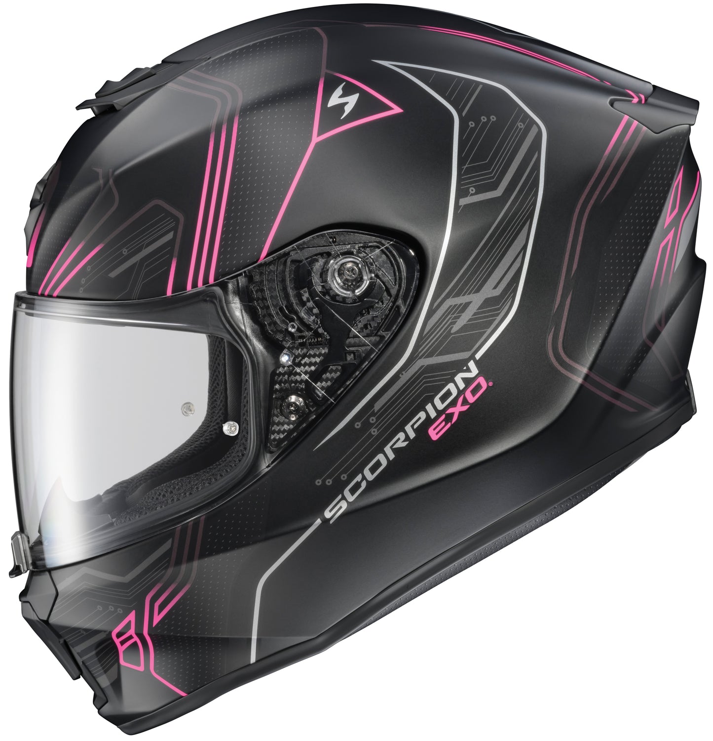 Exo R330 Full Face Helmet Bendr White/Pink Xl