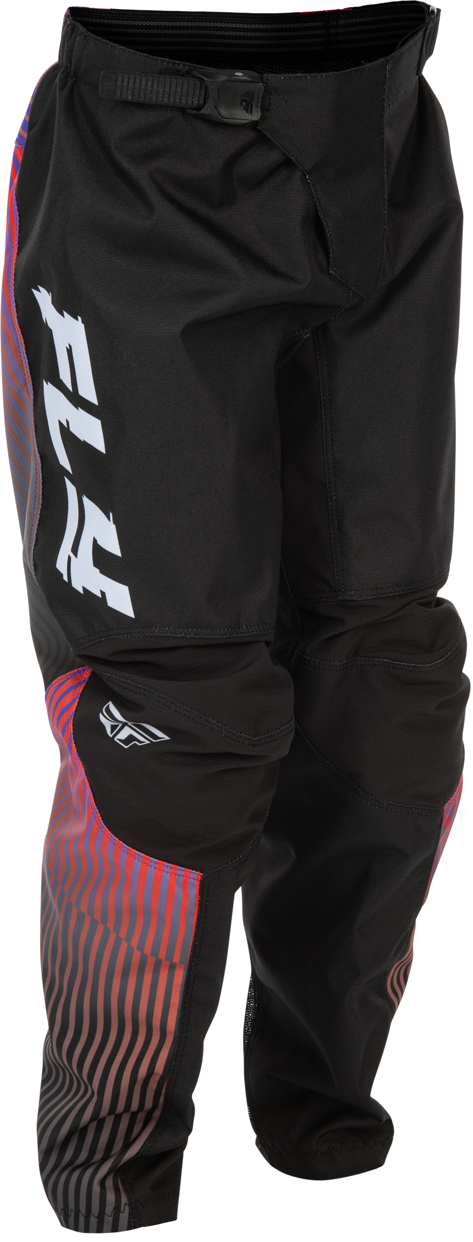 Youth F 16 Pants Black/Red/Purple Sz 18