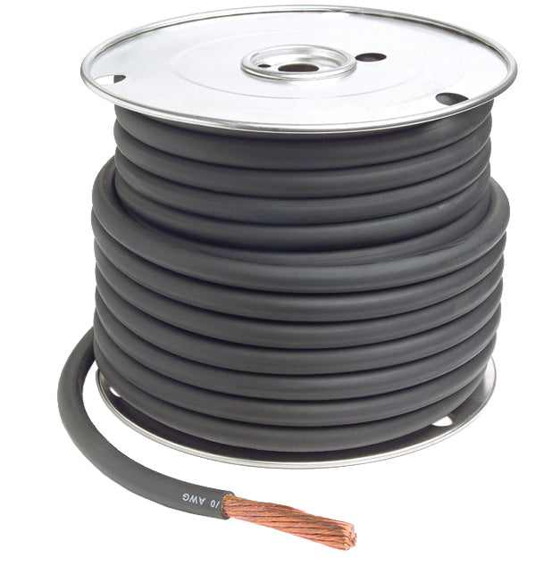 Battery Cable 4 Ga 25' Black