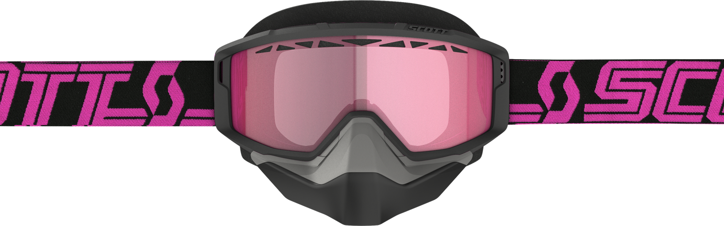 Primal Goggle Snow Cross Black/Pink W/Rose