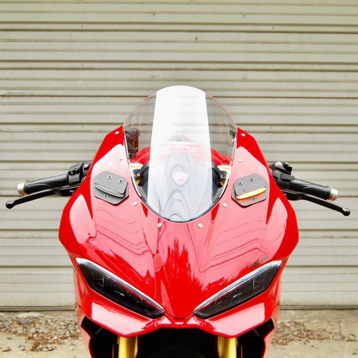 Mirror Block Off Turn Signals Duc