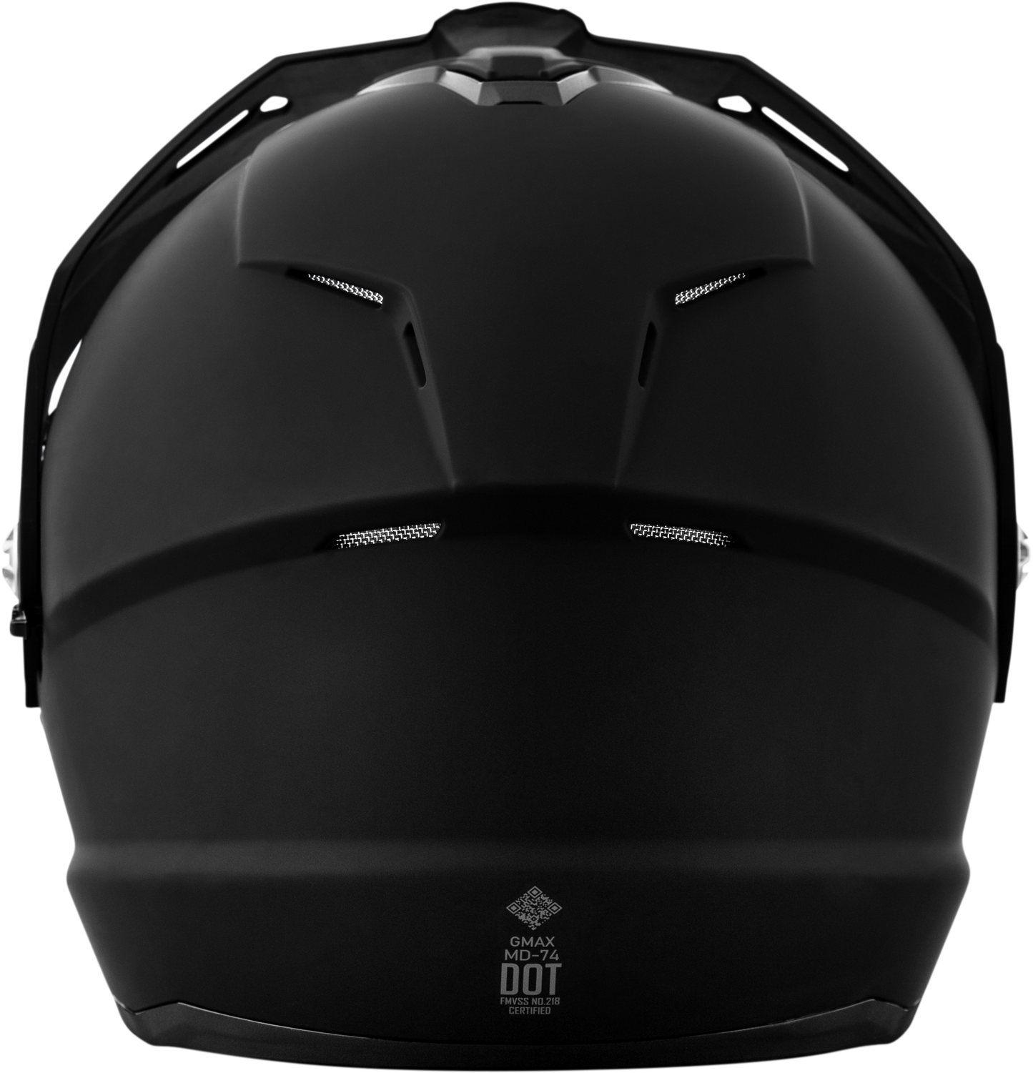 Md 74 Solid Helmets Matte Black Md