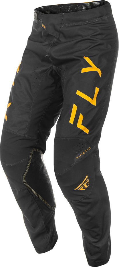 Kinetic Center Pants Ca/Ny Black/Gold Sz 38