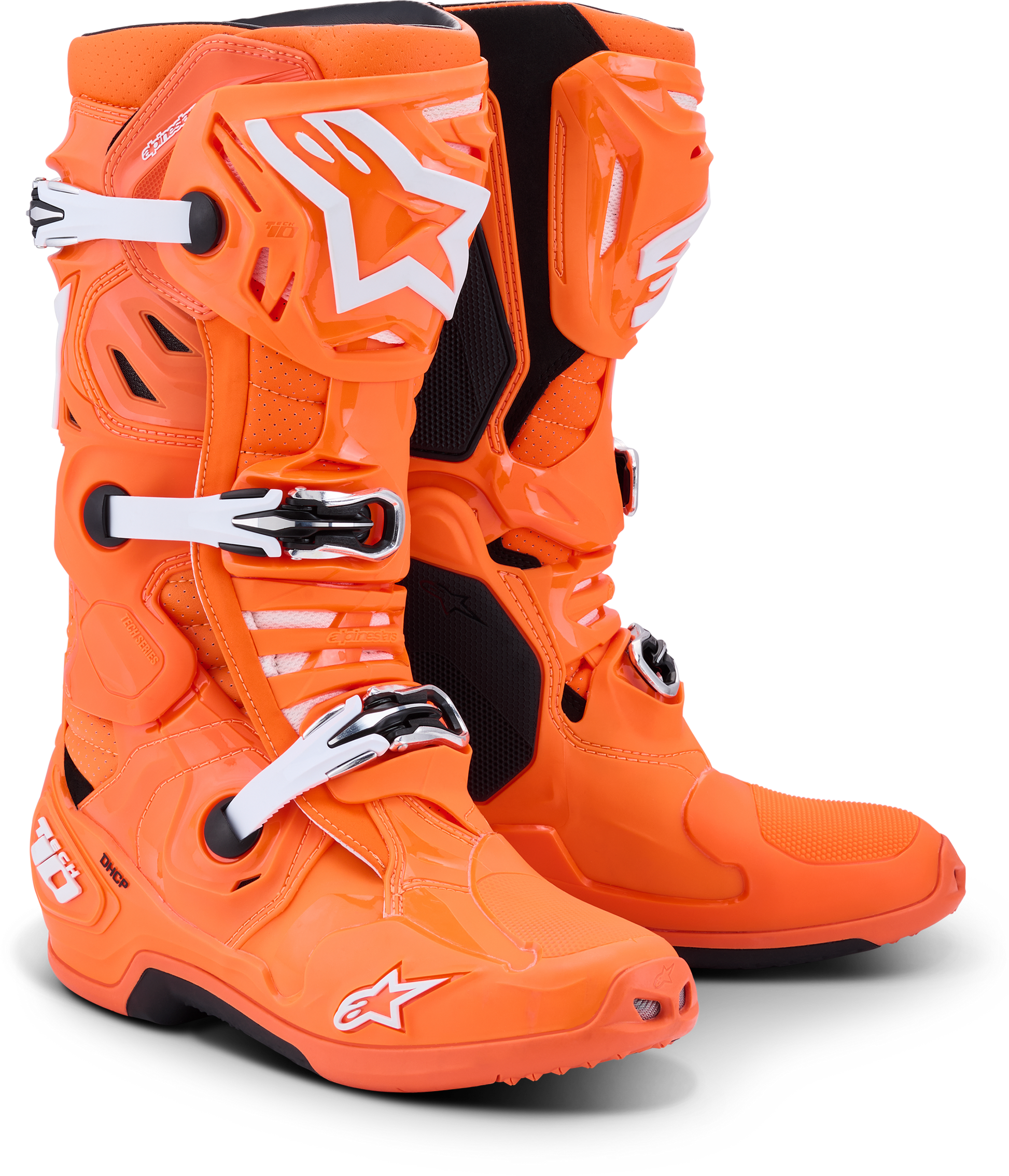 Tech 10 Supervented Orange Fluo/Black/White 13