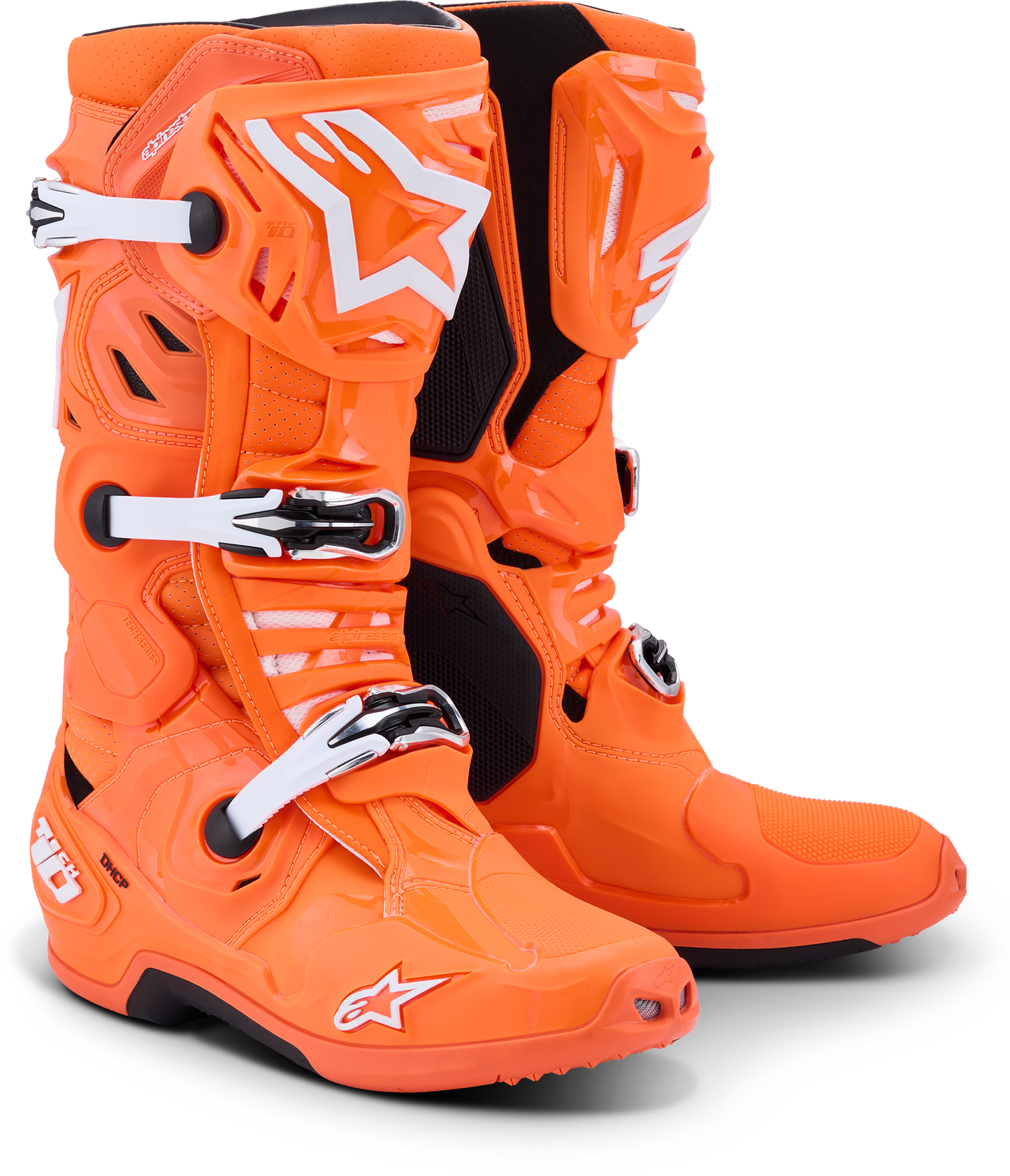 Tech 10 Supervented Orange Fluo/Black/White 8
