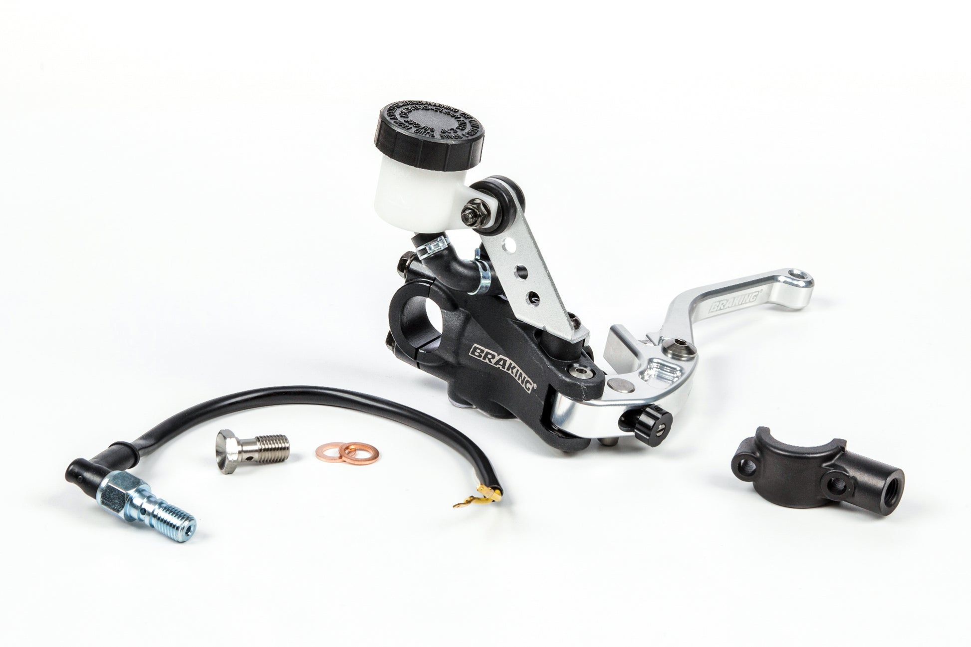 Clutch Master Cylinder 13mm Lever Silver