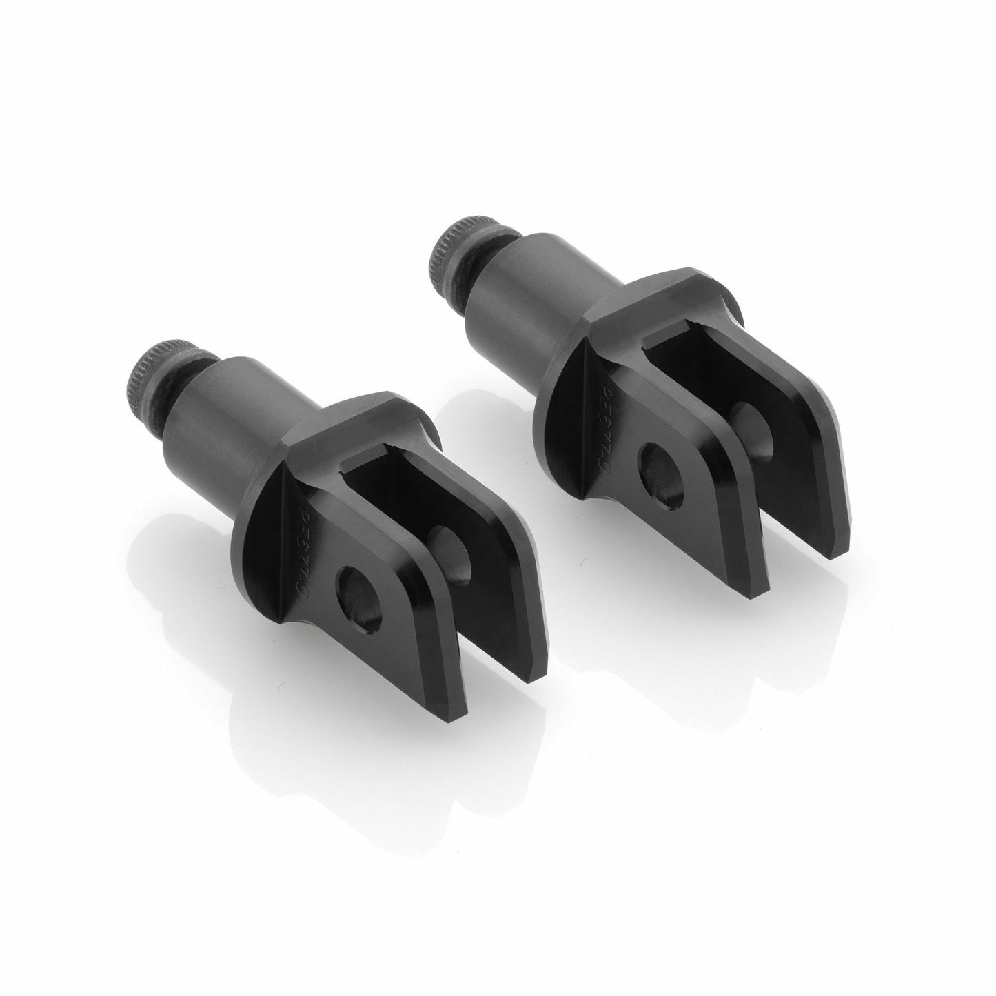 Footpeg Mount Kit Rider Black Pr