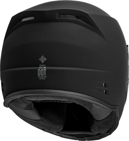 Ff 18 Solid Helmets Matte Black 3x