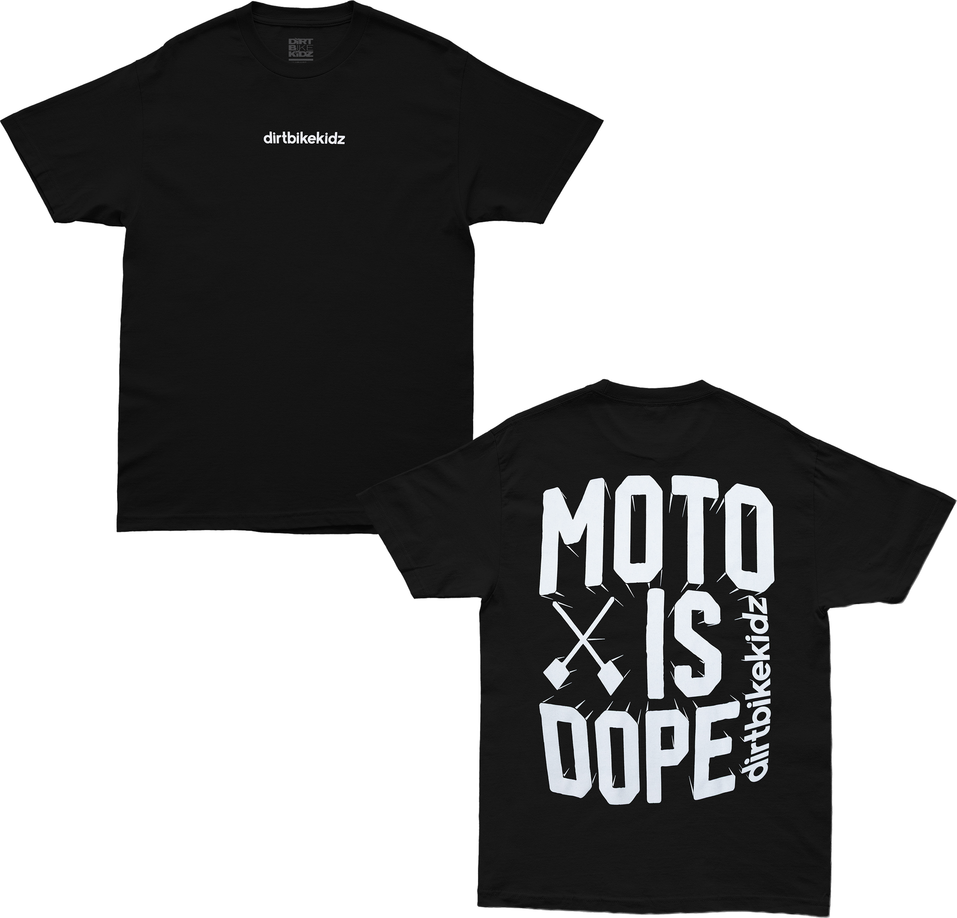 Moto Is Dope Tee Black 2x