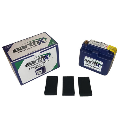 EarthX ETX12A Lithium Motorcycle and Powersports Battery
