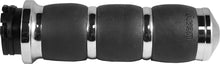Velvet Air Grips W/Cable Throttle Chrome