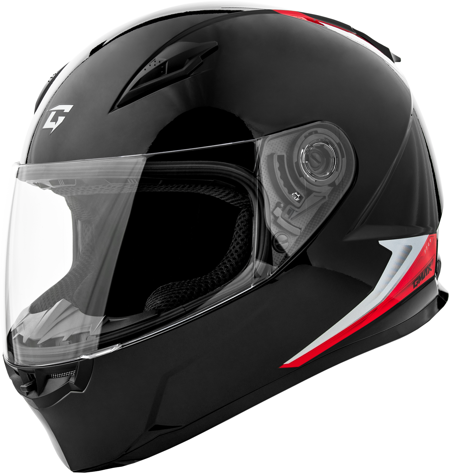 Ff 49 Syth Helmet Black/Red Lg