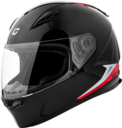 Ff 49 Syth Helmet Black/Red Sm
