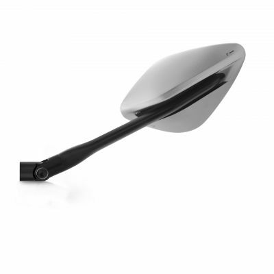 Namic Street Mirror Silver/Black Left Ea